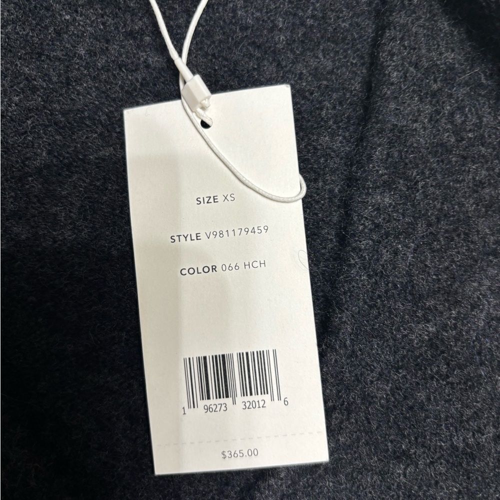 Vince Charcoal Sleeveless V Neck Sweater Dress - Picture 6 of 8